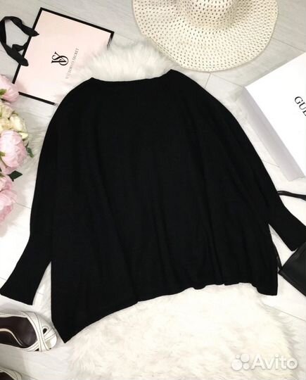 Брюки HM и джемпер овер 52(54) все, см замеры