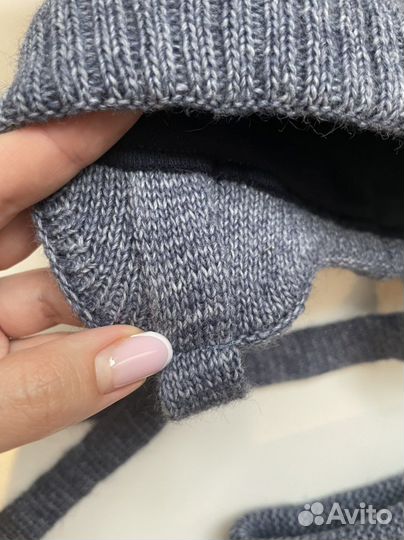 Новый зимний комплект шапка и снуд