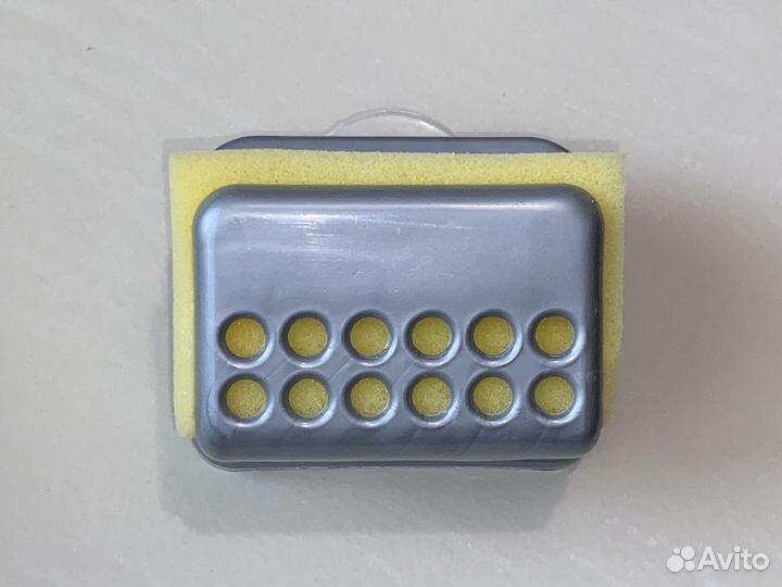 Подставка для губки на присоске пластик новая