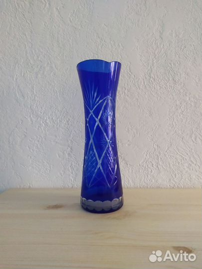Кобальт СССР ваза для цветов и сахарница