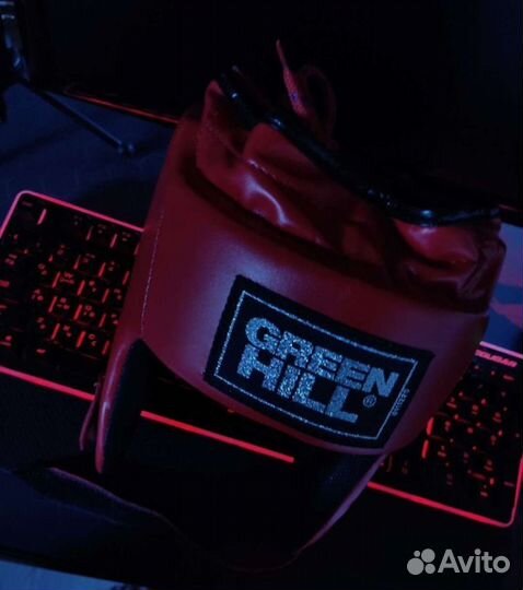 Перчатки + шлем, боксерские