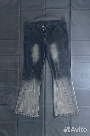 Джинсы клеш Rick Owens type