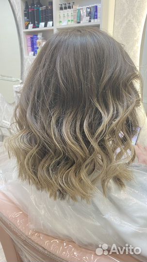 Окрашивание волос