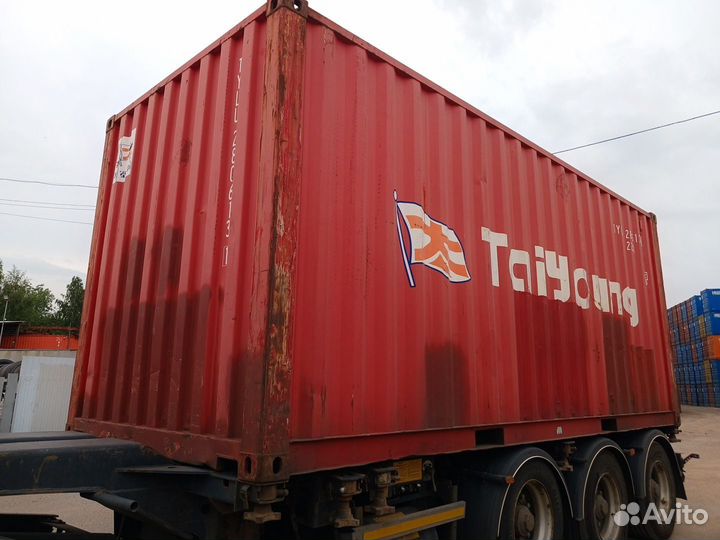 Контейнер стандартный 20 футов Б/У