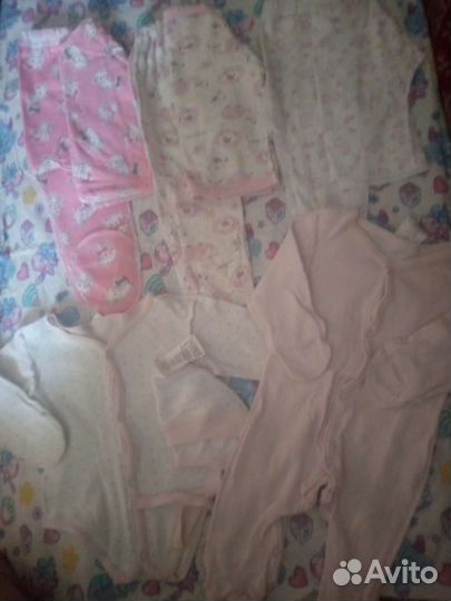 Детские вещи с 0до 1.6 лет