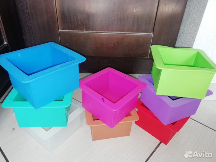 Формы силиконовые для приготовления сыра/мыла