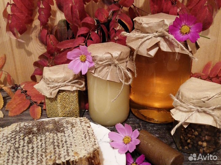 Алтайский Мед 2023, пыльца, прополис, перга Нгн