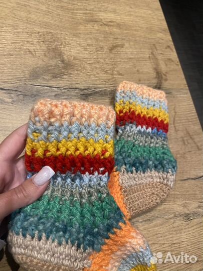 Носки вязаные ручной работы