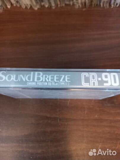 Аудио кассета soundbreeze CR-90 запечатка