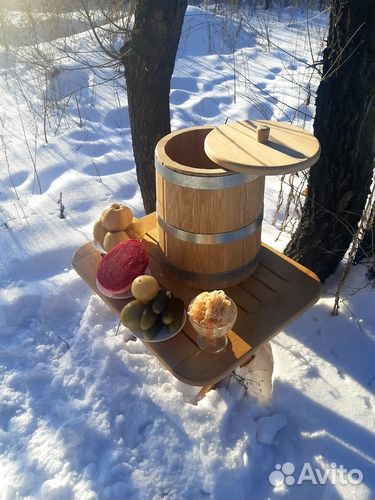 Кадка дубовая 12 литров