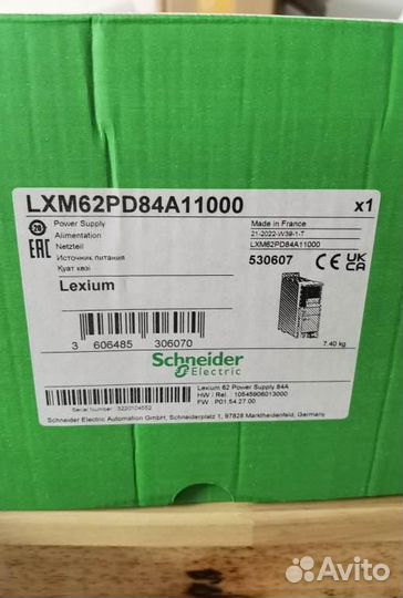 Schneider Lexium lxm62pd84a11000