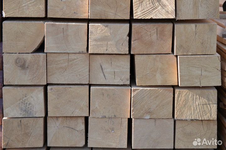 Брус 100х200х6000мм лиственница, гарантия качества