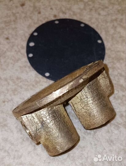 Нижняя часть водяного узла газовой колонки кги-56