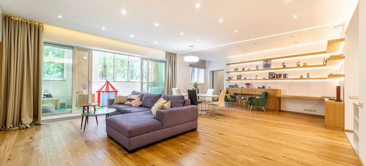 3-к. апартаменты, 110,2 м², 4/7 эт.