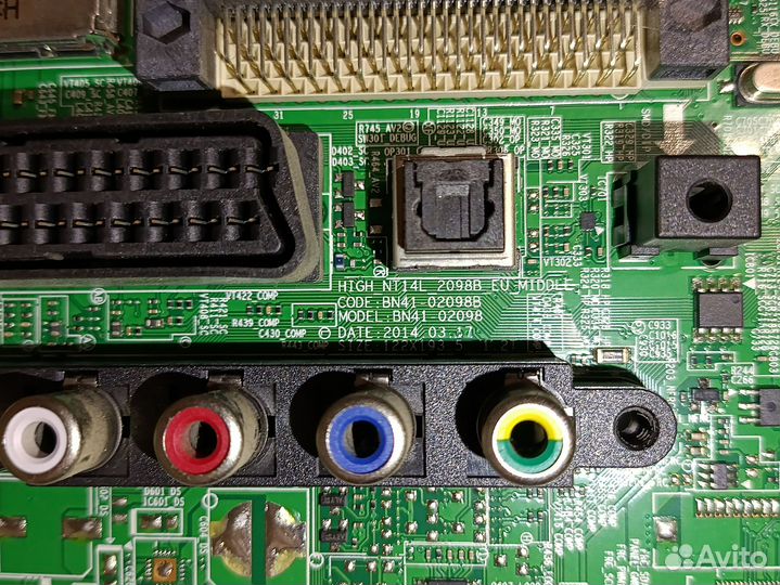 Main плата BN41-02098A Samsung UE48H5000AK