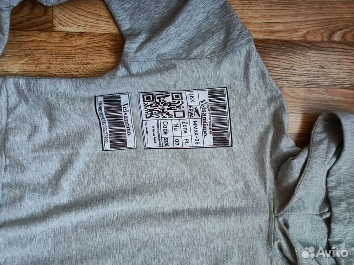 Худи укороченная