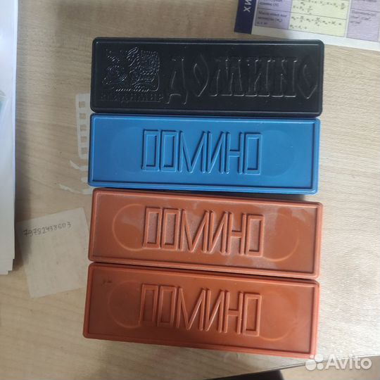 Игра настольная домино СССР