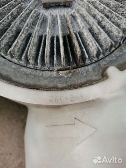 Вискомуфта в сборе Mitsubishi Pajero 6G72 6G74 6G7