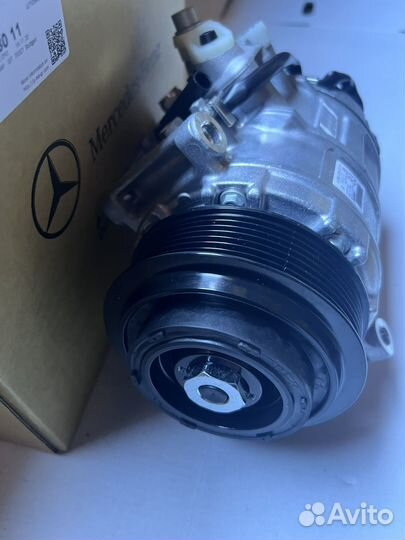 Компрессор кондиционера мерседес мл166