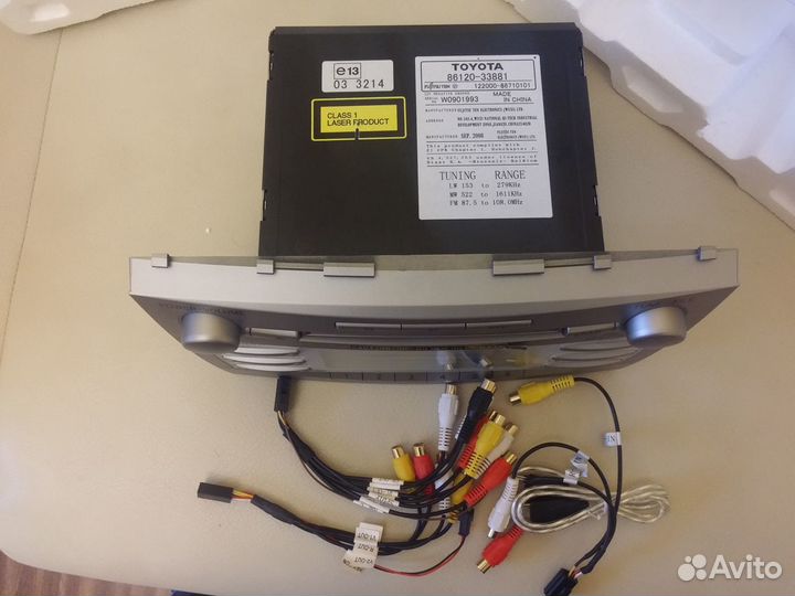 Toyota camry XV40 автомагнитола