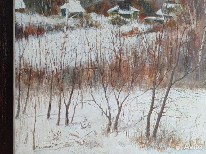 Картина маслом на холсте 