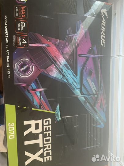 Gigabyte Geforce RTX 3070 Aorus 8gb
