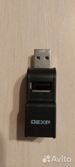 USB тройник dexp