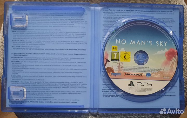 Диск с игрой No Man's Sky для PS5