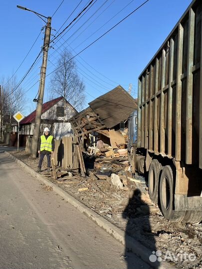 Демонтаж домов снос домов, слом сооружений и дачь