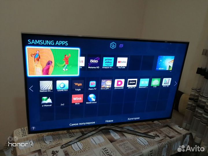 SMART TV samsung 48 дюйма(123см). В отличном сост