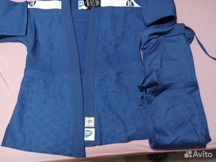 Кимоно для дзюдо рост 160 Грен хил синие