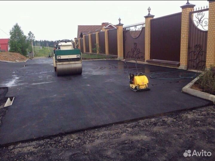 Укладка асфальта