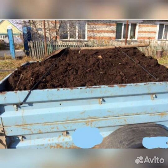 Перегной, навоз, земля, песок