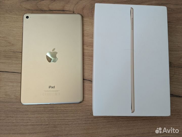 Apple iPad mini 4 золотой