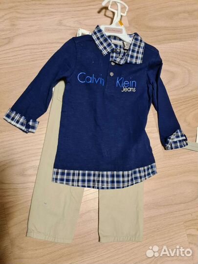Calvin klein костюм на мальчика 3 года, новый