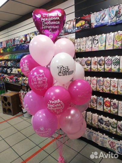 Воздушные шары с гелием