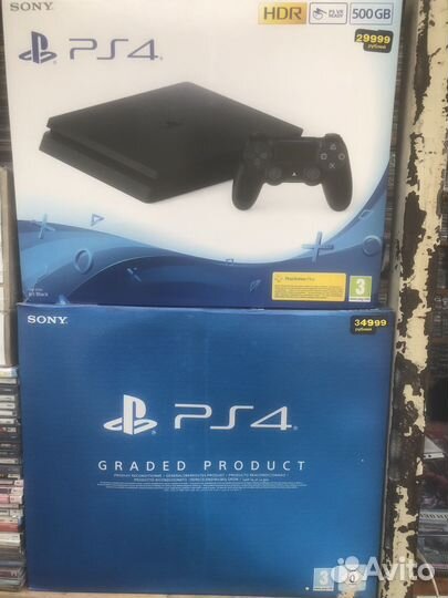 Sony PS4 Slim 500gb(новые)
