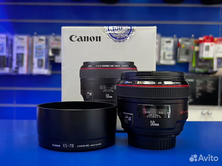 Объектив Canon EF 50mm f/1.2L USM/id-1711