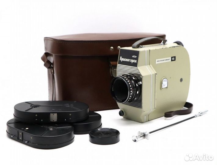 Кинокамера Красногорск Полуавтомат 16 + Вега-7 2/2