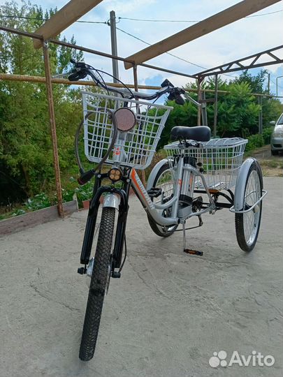 Трехколесный электровелосипед рвз