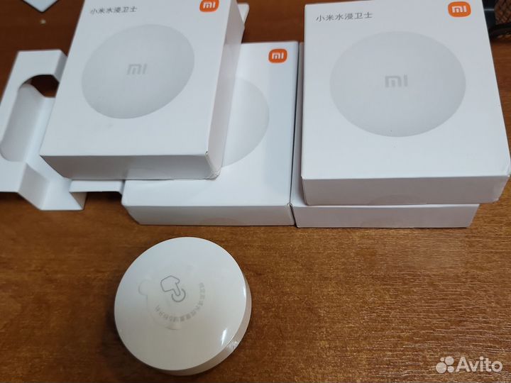 Датчик протечки воды xiaomi Bluetooth (за 4 штуки)