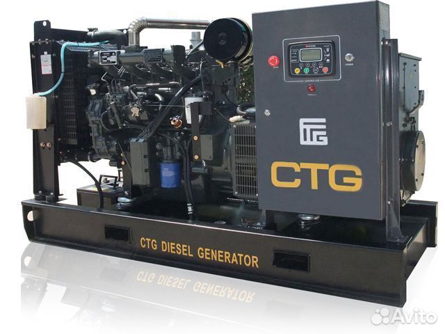 Трехфазный дизельный генератор CTG AD-440RE