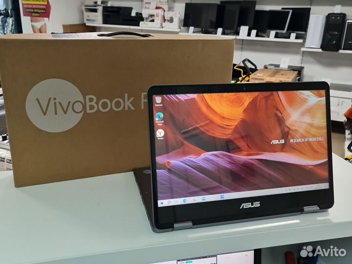 Ноутбук asus VivoBook Flip 14