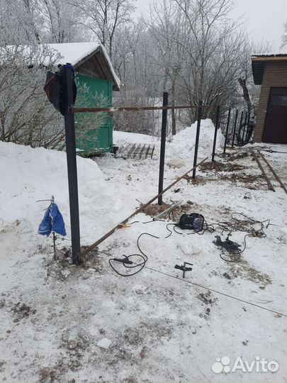 Столбы на забор