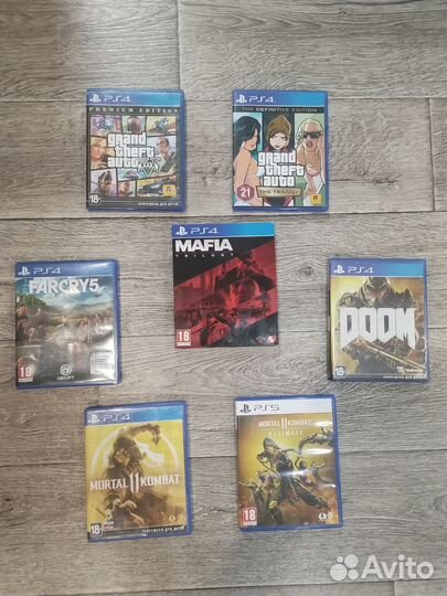 Диски для ps4