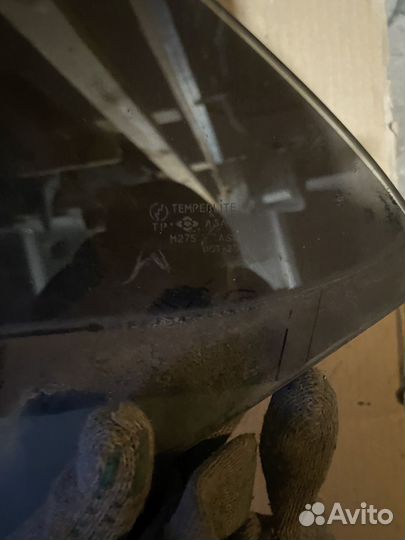 Стекло заднее левое honda integra 3 1996г