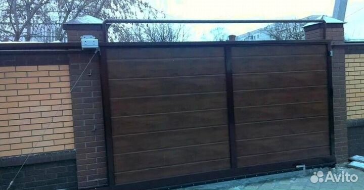Откатные ворота быстро