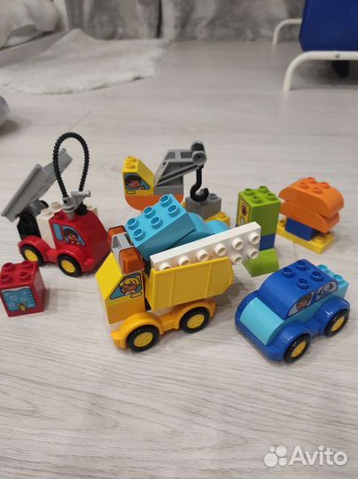 Lego дупло мои первые машинки