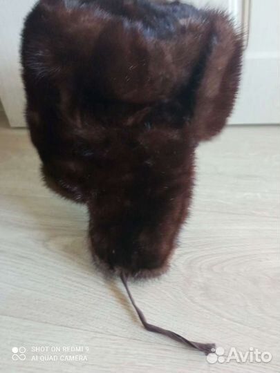 Шапки норковые 2 штуки