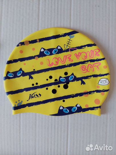 Силиконовая шапочка для плавания. Joss